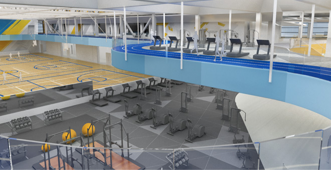 Great  House International image here, very nice angles of Hillsdale Apartments too