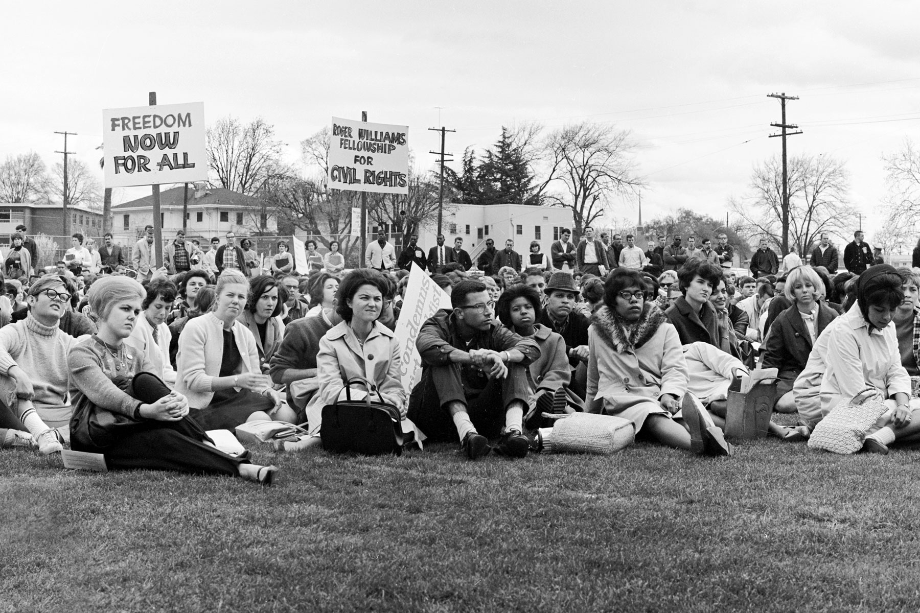 SJSU Students at the 1964 Freedom Protest.