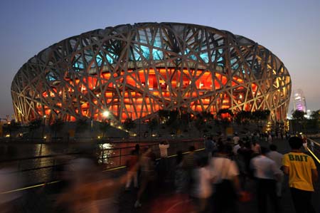 Bird's Nest Stadium, Beijing, China_Photo credit_Guo Lei_Xinhua