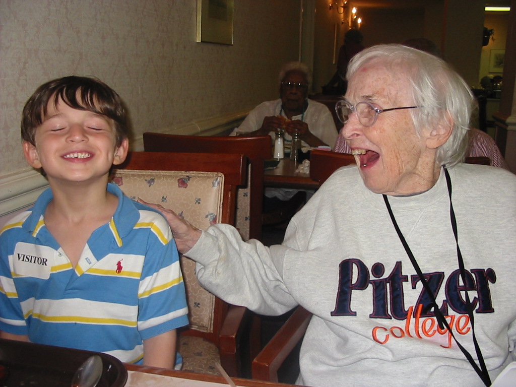 Intergenerational friends.