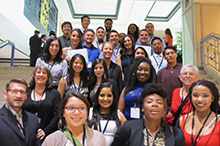 Students and faculty at ABRCMS