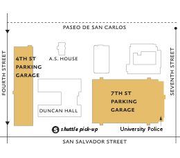 Campus Parking Map Campus Parking Map
