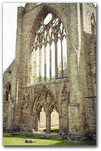 Photo: "Literary Locales," ruins of a Cathedral