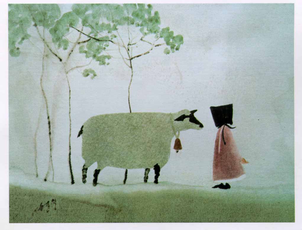 Girl w/ a Sheep