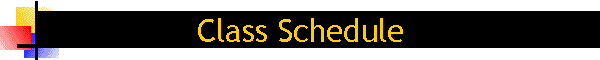 Class Schedule