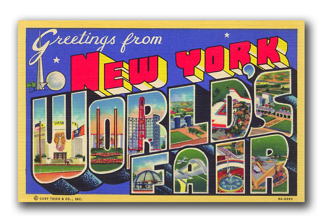 New York World's Fair postcard