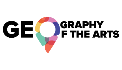 geography of the arts logo.