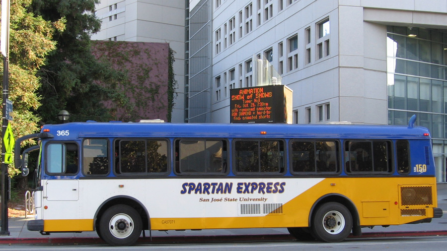 Spartan Express Shuttle Bus