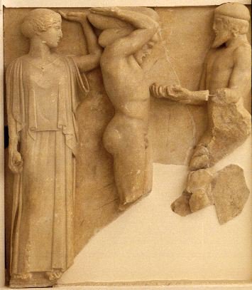 Herakles and the Golden Apples from the Garden of Herperides - Temple of Zeus