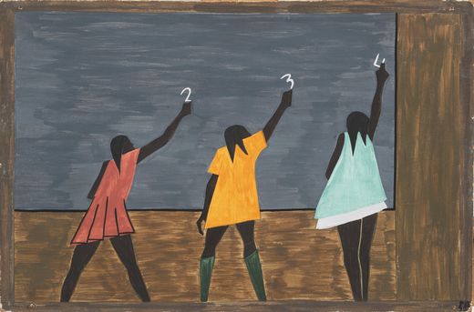 In the Classroom, Jacob Lawrence