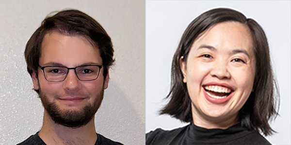 Headshots of Frank Dachille and Gina Quan.