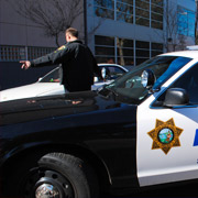 Officer Talking To Driver