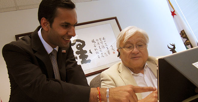 #htmlcaption2 Alumnus Michael M. Honda