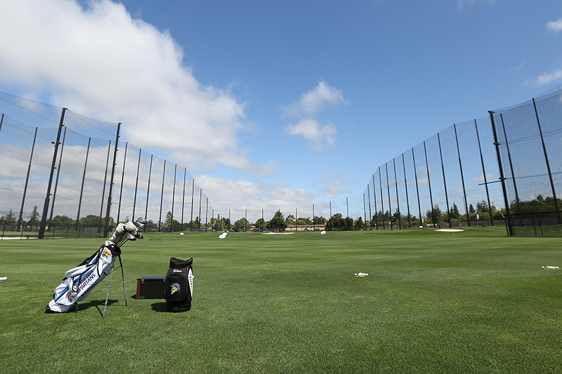 photo of the Main Tee (driving range area) at Spartan Golf Complex