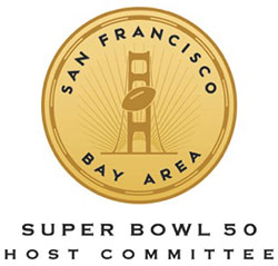 San Francisco Bay Area Super Bowl 50 Host Committee Logo