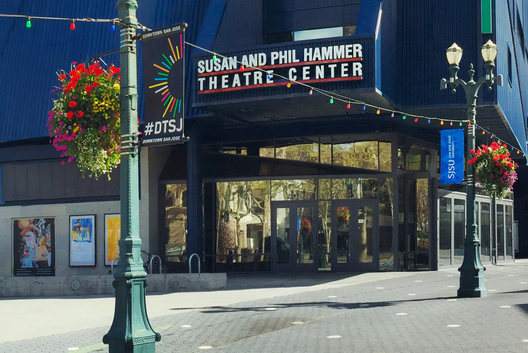 Hammer Theatre Center located in hte heart of downtown San Jose.