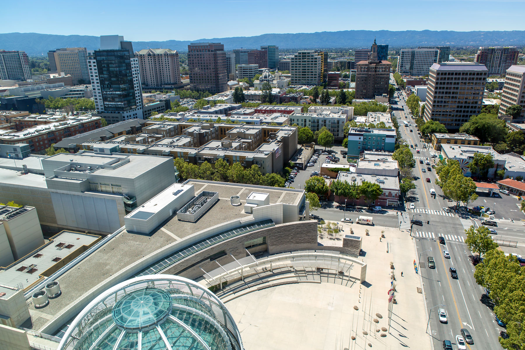 Silicon Valley's downtown San Jose.