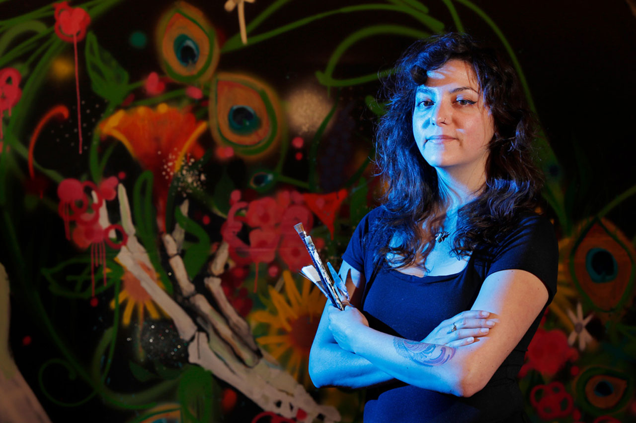 Erin Salazar,’10 BFA Pictorial Arts.