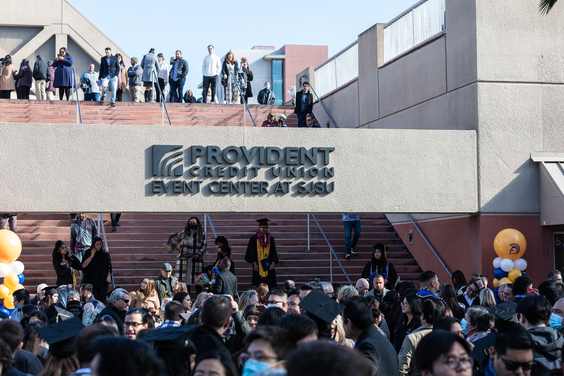 The Provident Credit Union Event Center at San Jose State University.