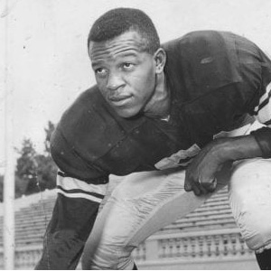 Chuck Alexander as a Spartan football player in the late 1950s.