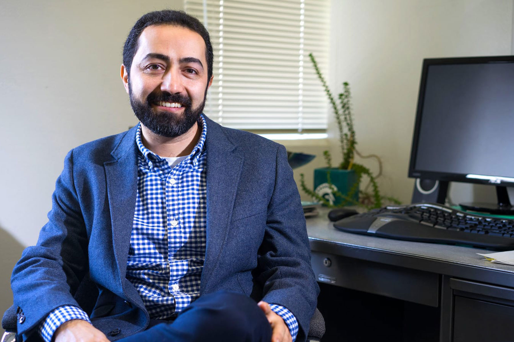 Ehsan Khatami, associate professor in SJSU’s physics and astronomy department.