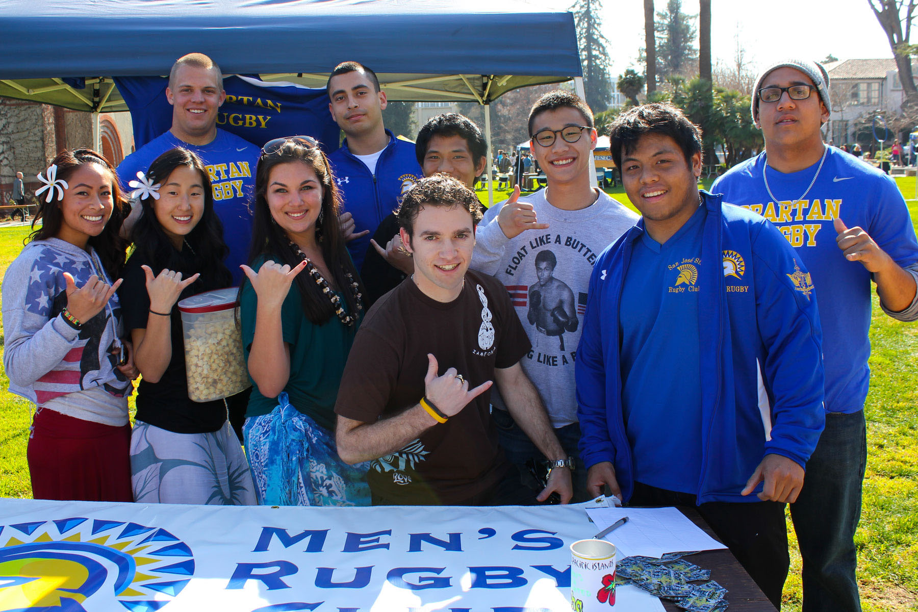 Student Organizations, Men's Rugby Club.