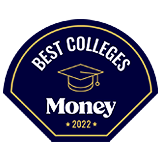 Best Colleges by Money Magazine badge.