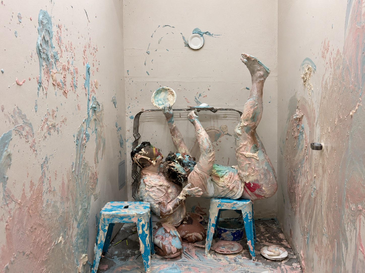 Two artists experiment with clay