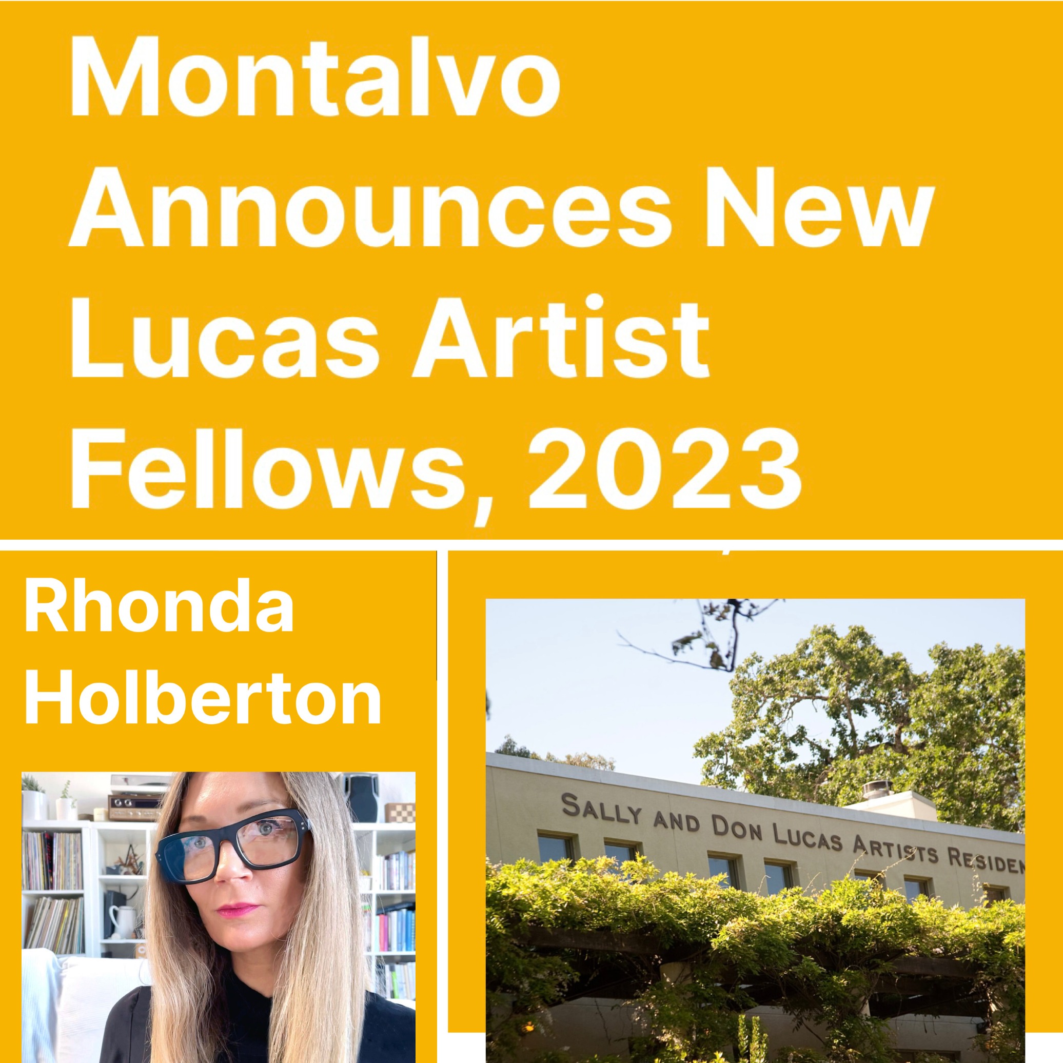 Awarded Montolvo’s Lucas Arts Fellowship 