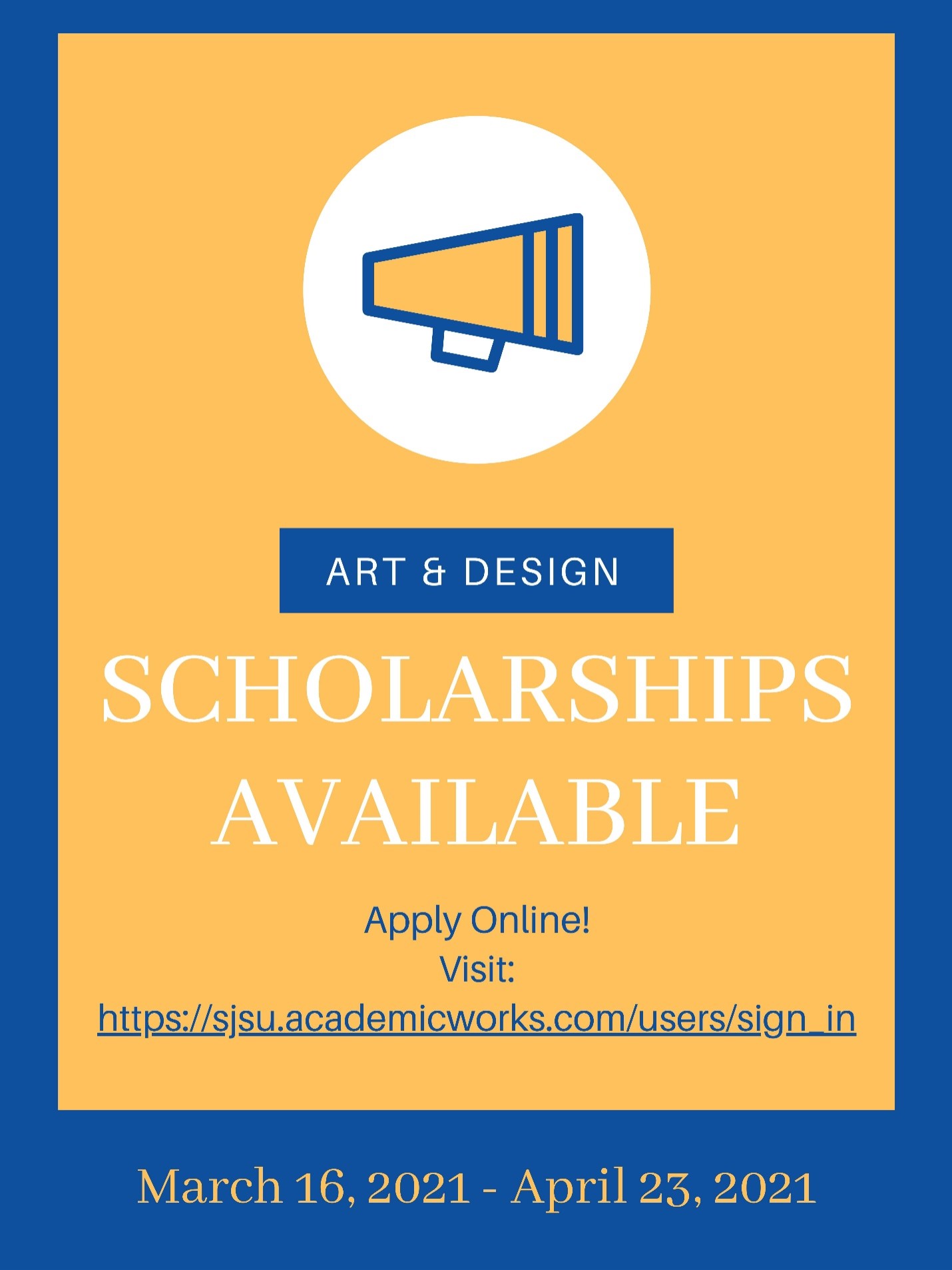 Scholarship Poster