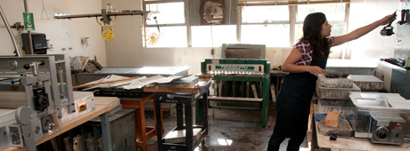 Printmaking lab