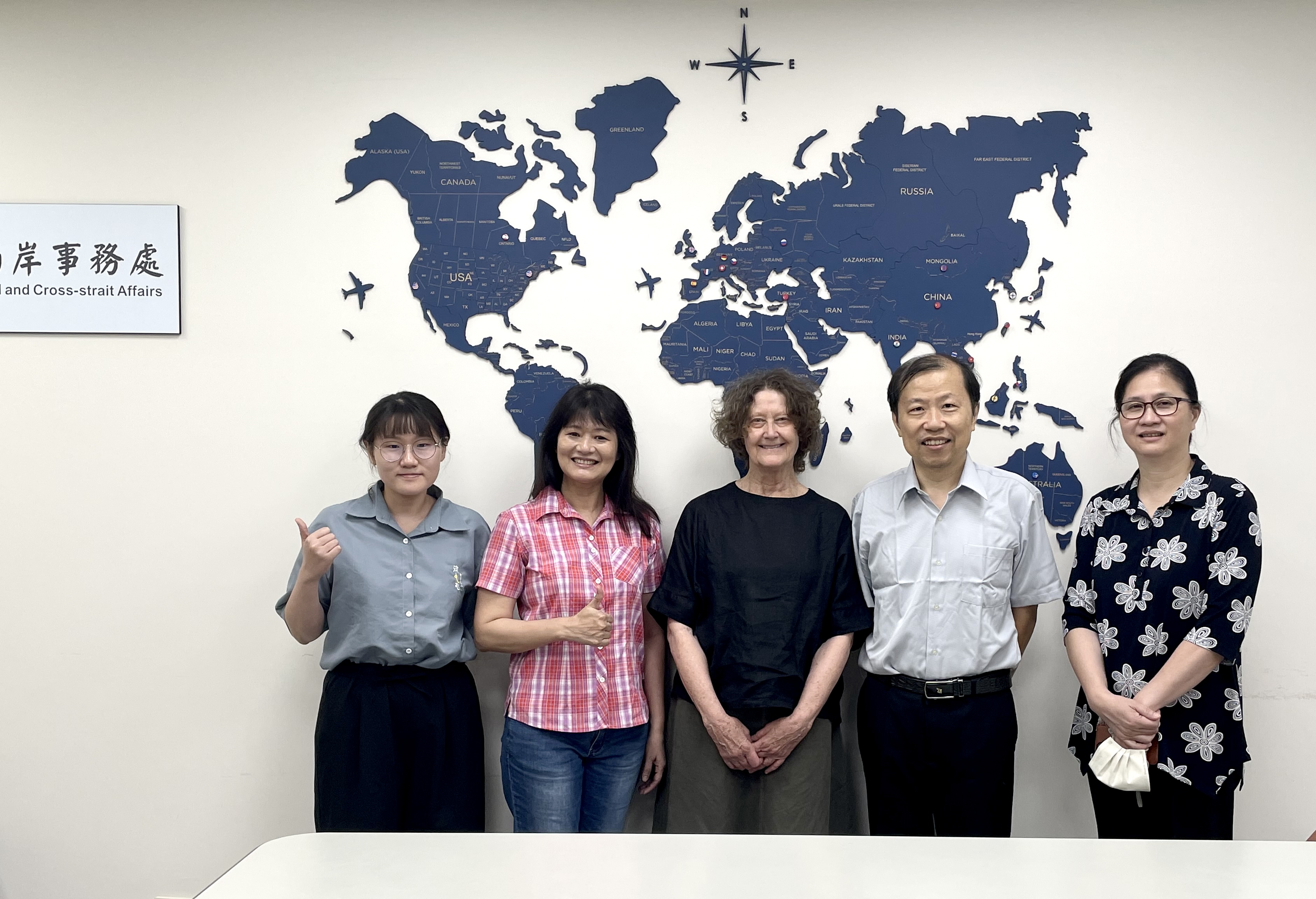Establishing connection with NCUE in Taiwan