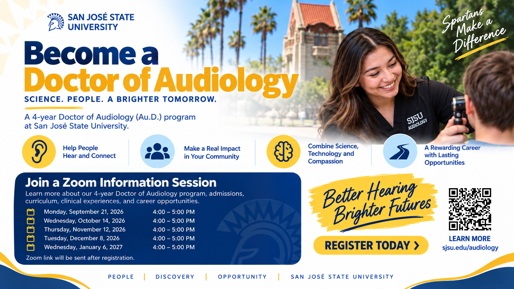 Audiology recruitment poster
