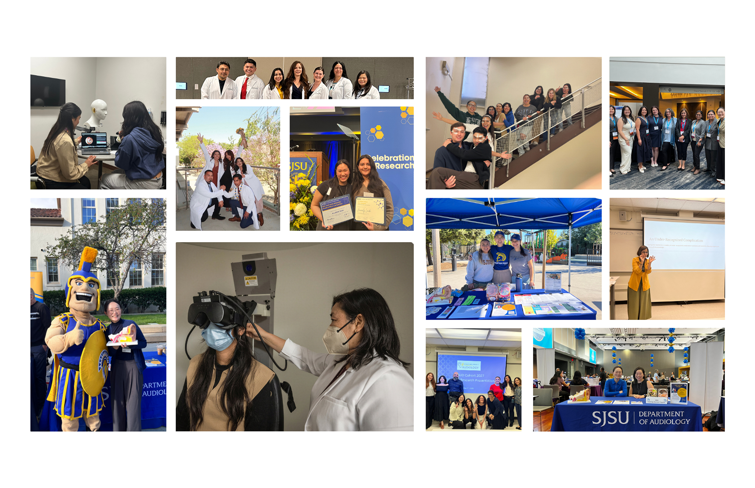 Audiology Department Photo Collage