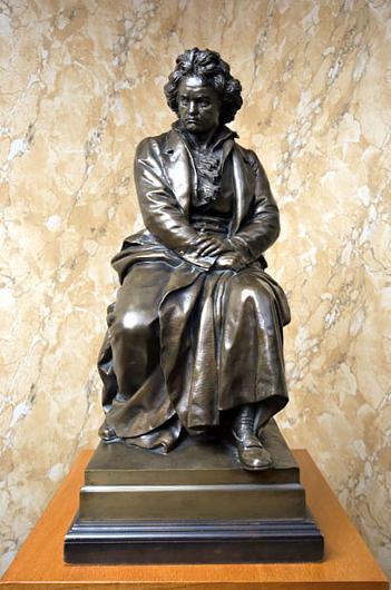 Beethoven Bronze Statuette