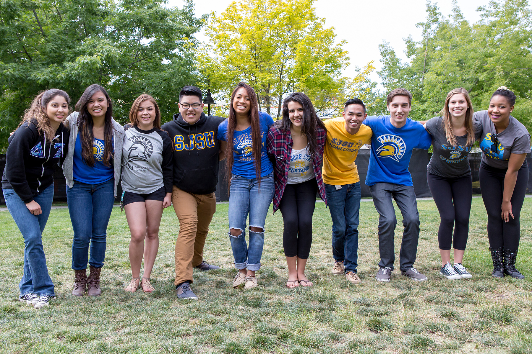 A group of SJSU students