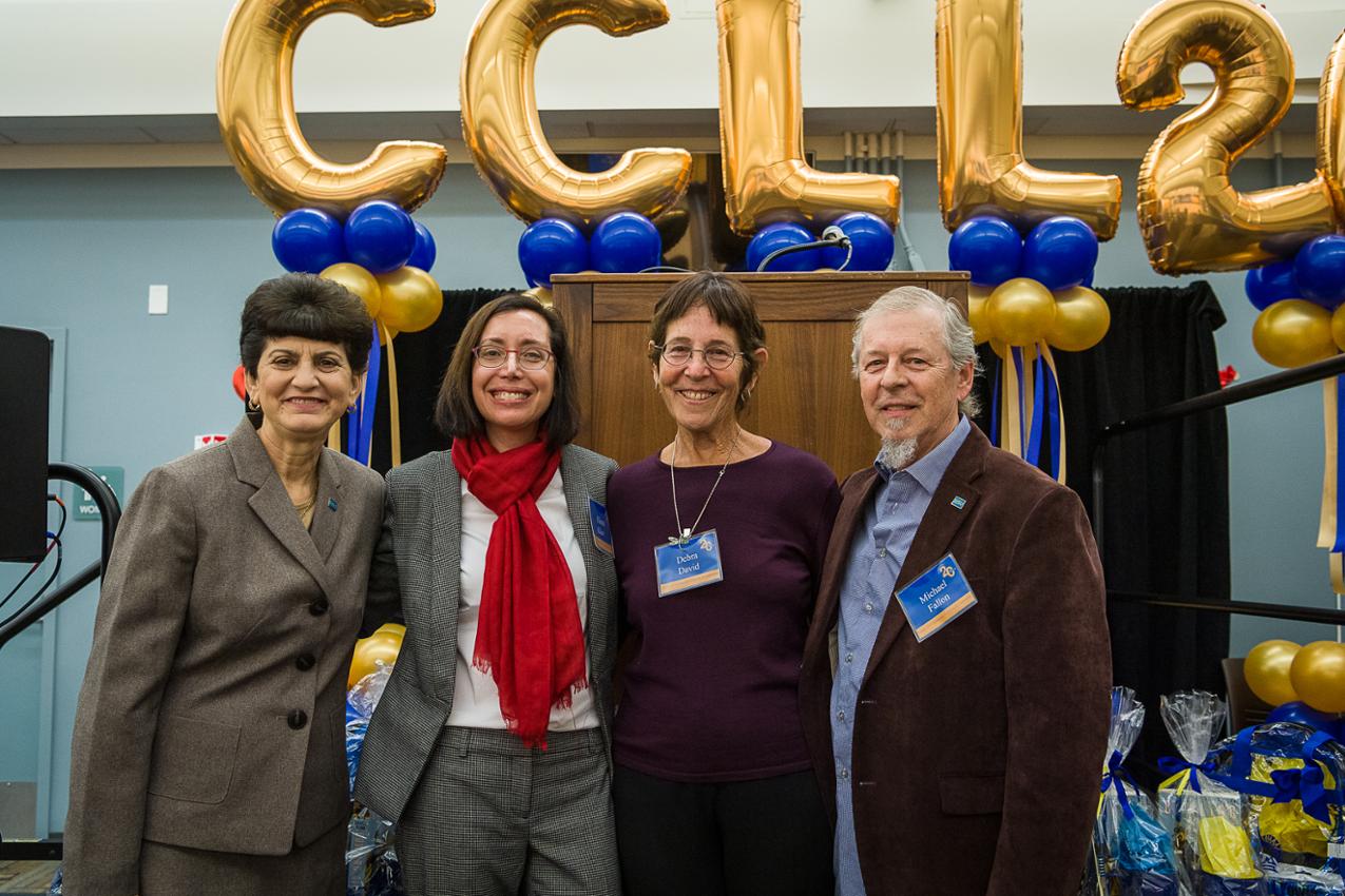 faculty group picture at CCLL 20th celebration
