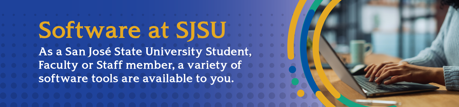 Title banner for software at SJSU