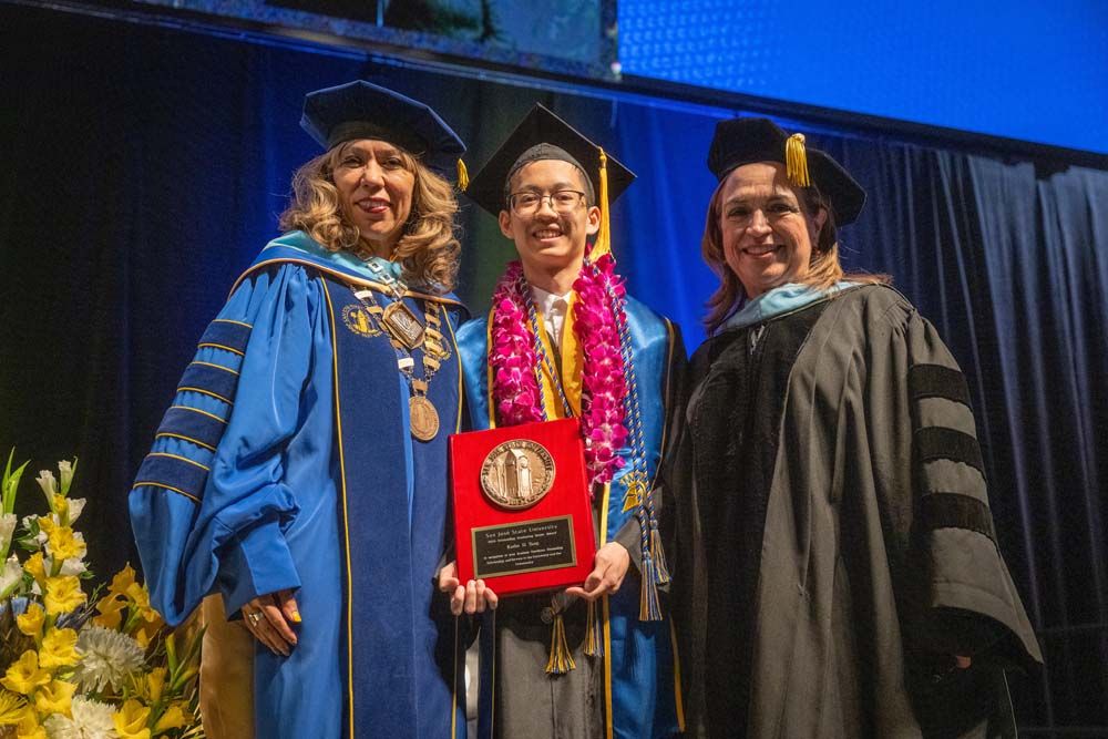 Kadin Tang 2024 SJSU Outstanding Graduating Senior Award