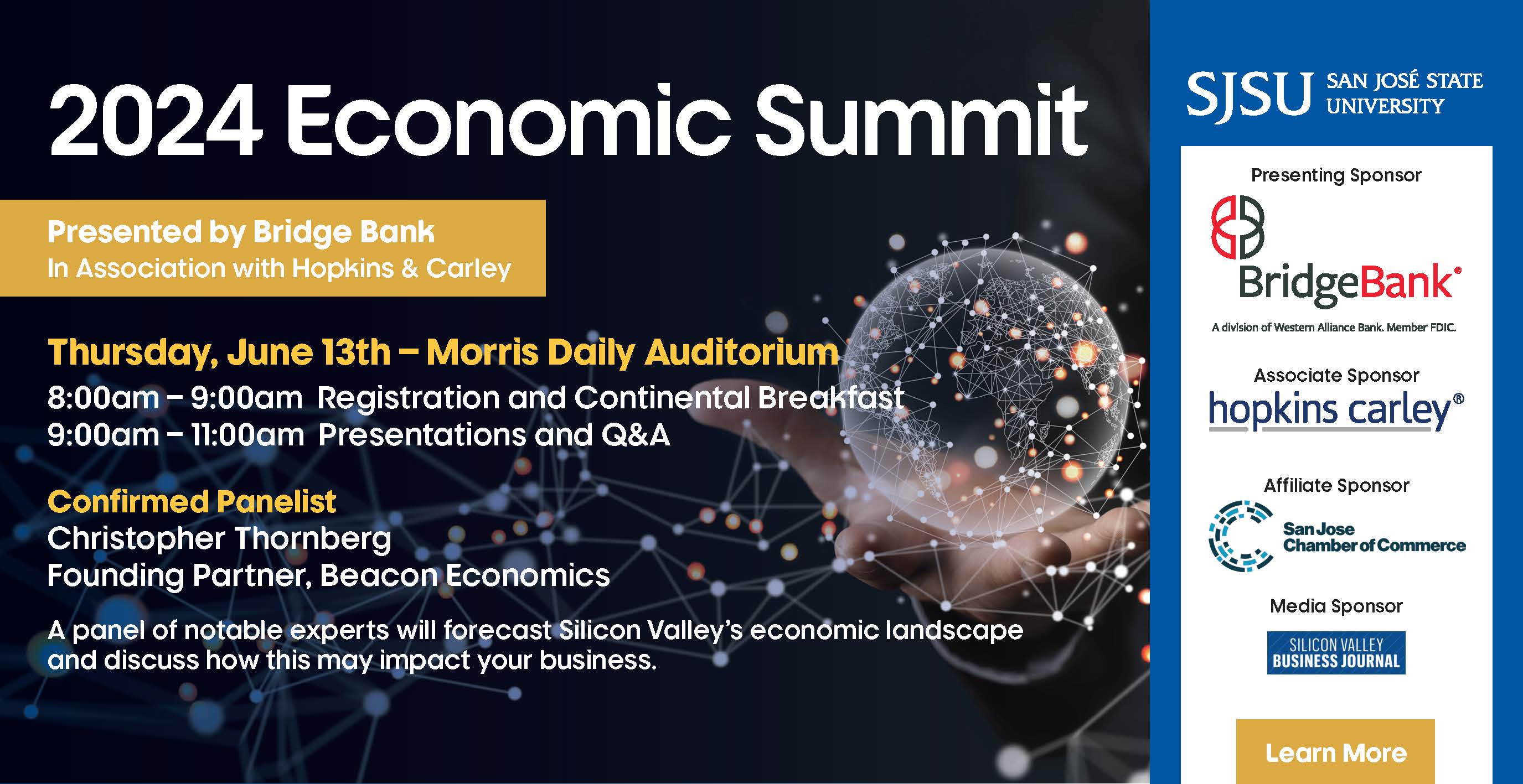 Economic Summit 2024; Thursday, June 13th