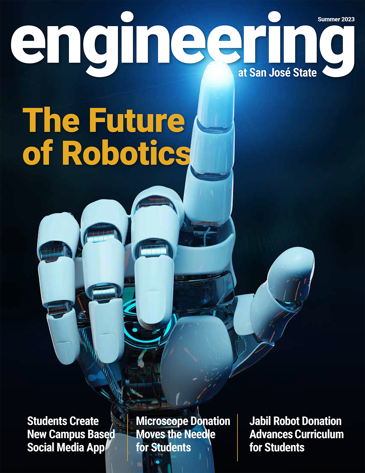 Summer 2023 Engineering Magazine Cover