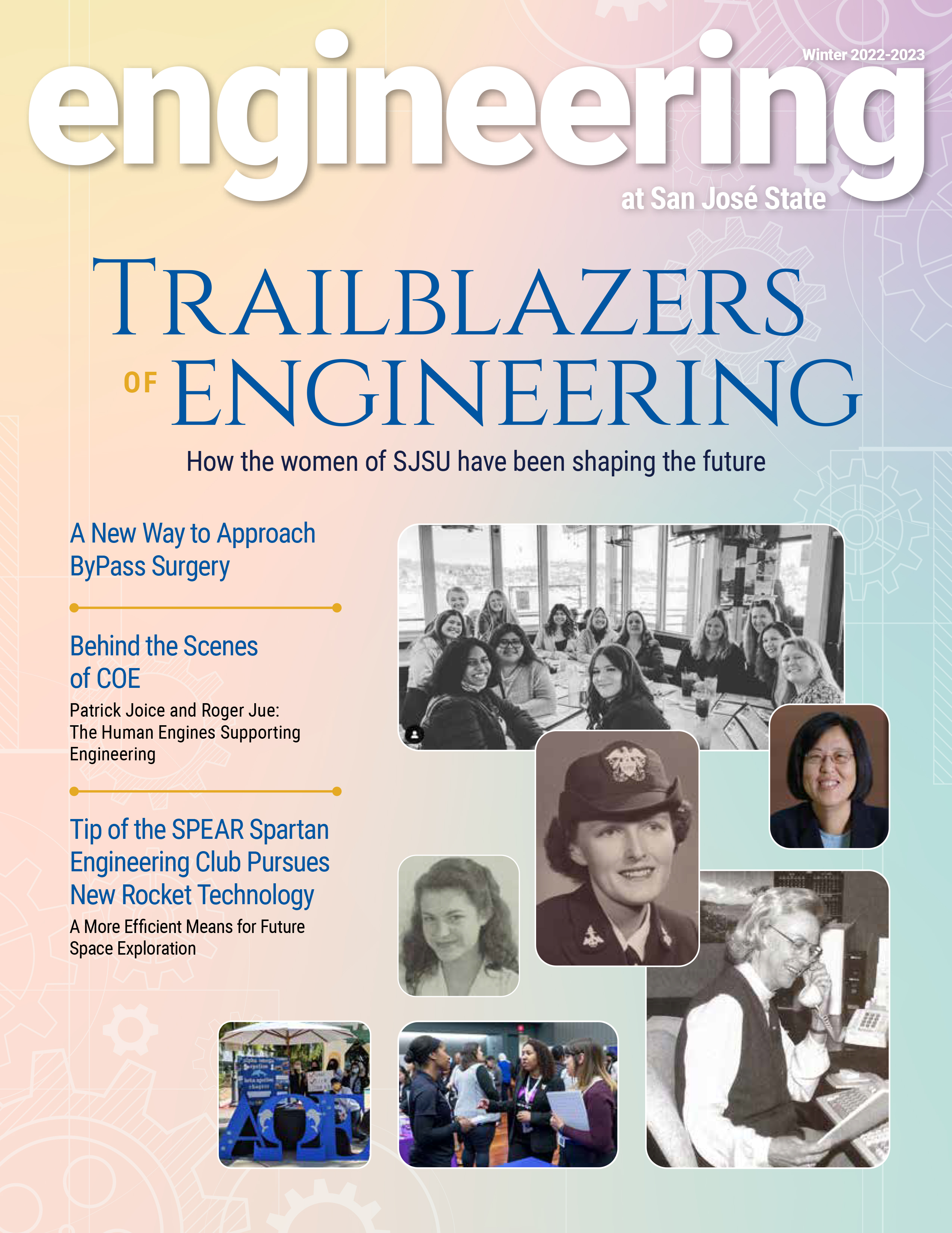 Engineering at SJSU Winter 2023 Cover Image
