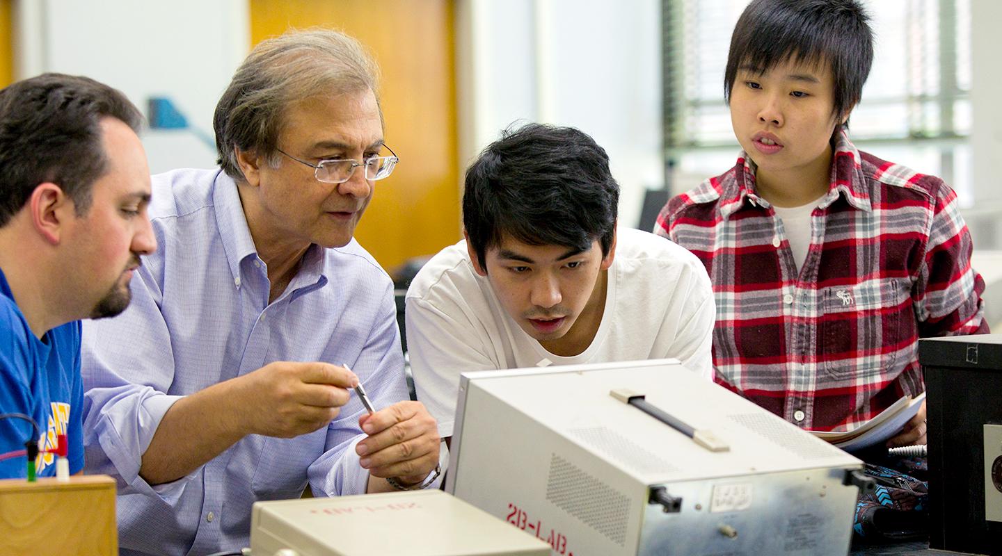 Students with Professor