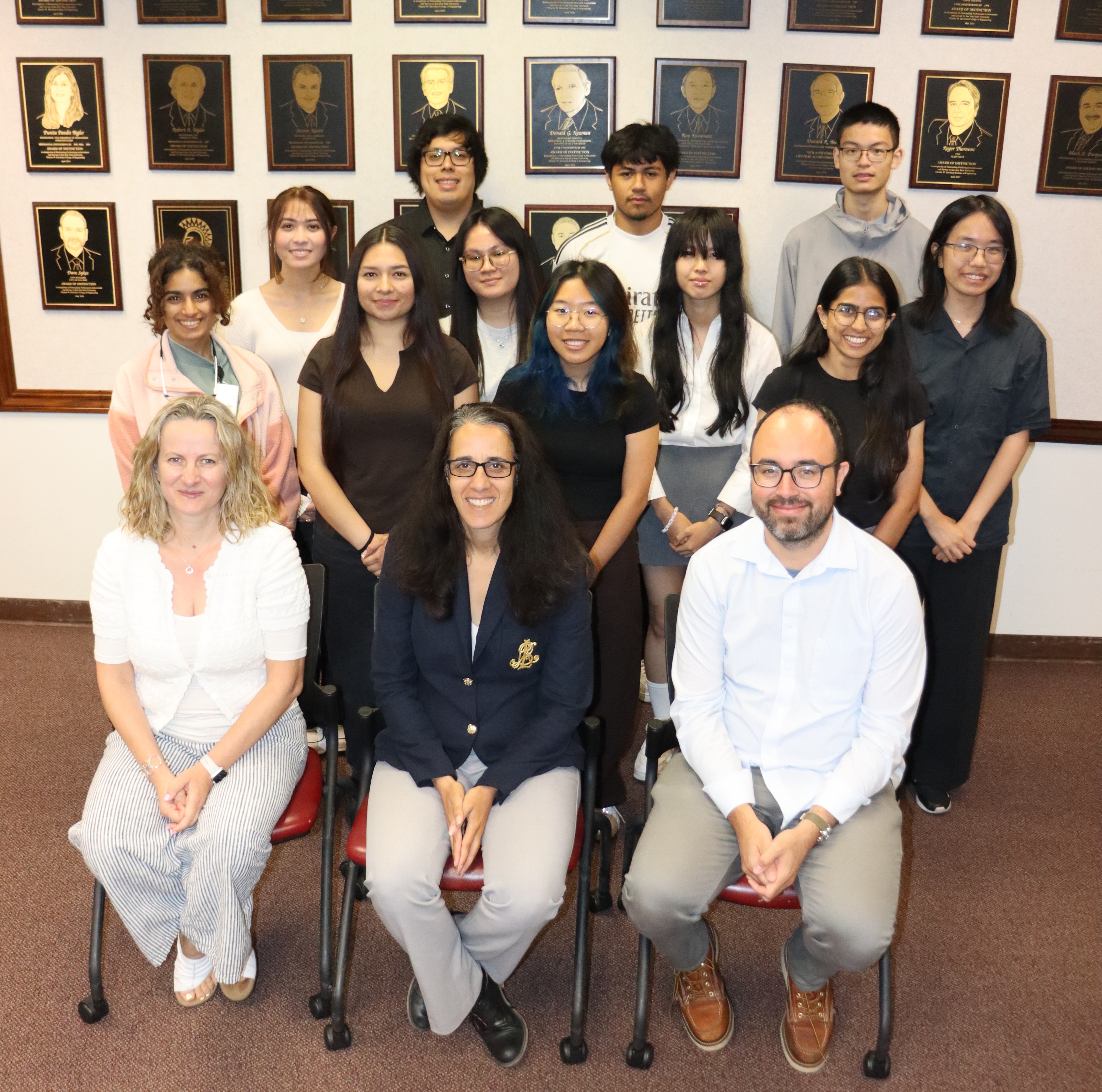 Organizers and Student Interns for the NASA Project. Photo & Story by Derrick Meyer