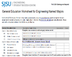 sjsu fall 2021 academic calendar Course Planning Resources Engineering Student Success Center sjsu fall 2021 academic calendar