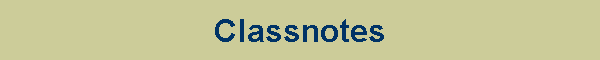 Classnotes