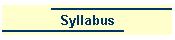 Syllabus