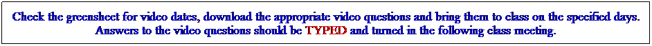 Text Box: For JS 10 you are required to do a Field Observation of your choice.
You may EITHER go on a Ride-a-Long OR go to court.
&nbsp;
Turn in your write-up as soon as possible after completing your Field Observation.
Please note: A Field Observation counts as much as a MIDTERM! 
