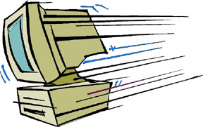 Racing Computer Image