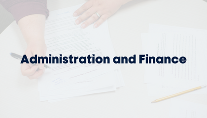 Administration and Finance